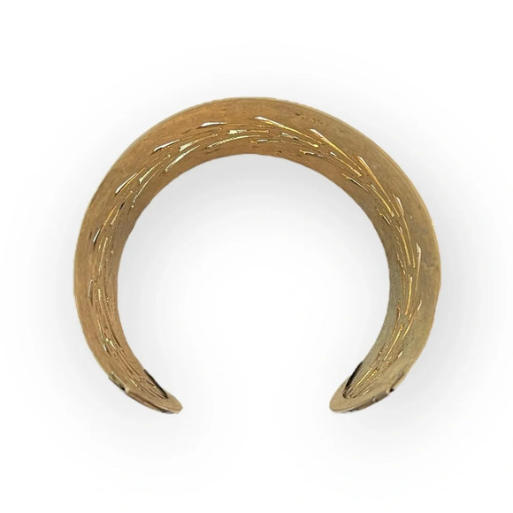 VTG | 34g Brass Cutout Cuff - Picture 2 of 4